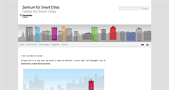 Desktop Screenshot of ict-smart-cities-center.com